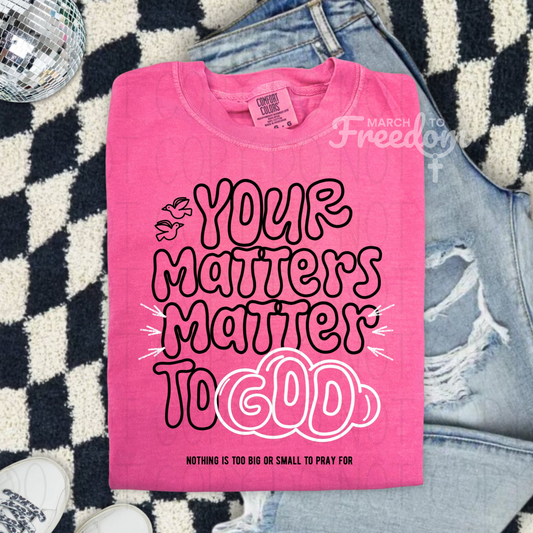 MTF125 - Your Matters Matter to God
