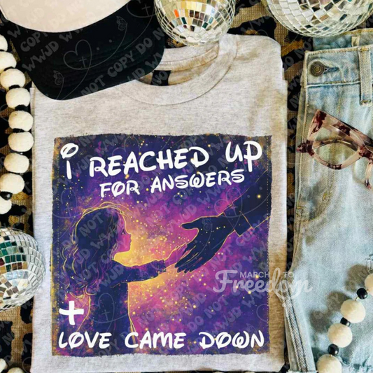 MTF151 - I Reached Up for Answers Love Came Down