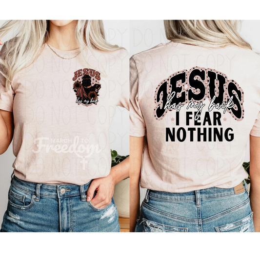 MTF154 - Jesus Has My Back I Fear Nothing