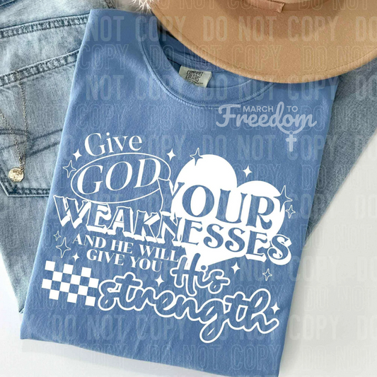 MTF231 - Give God Your Weakness and He Will Give You His Strength