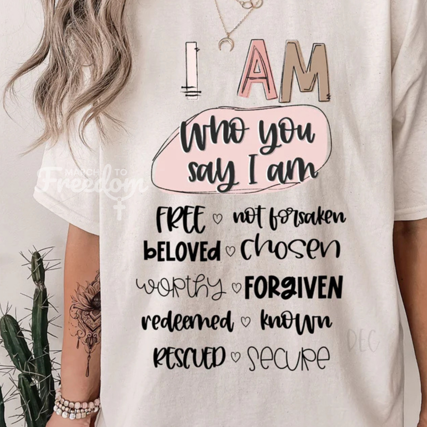 MTF208 - I Am Who You Say I Am