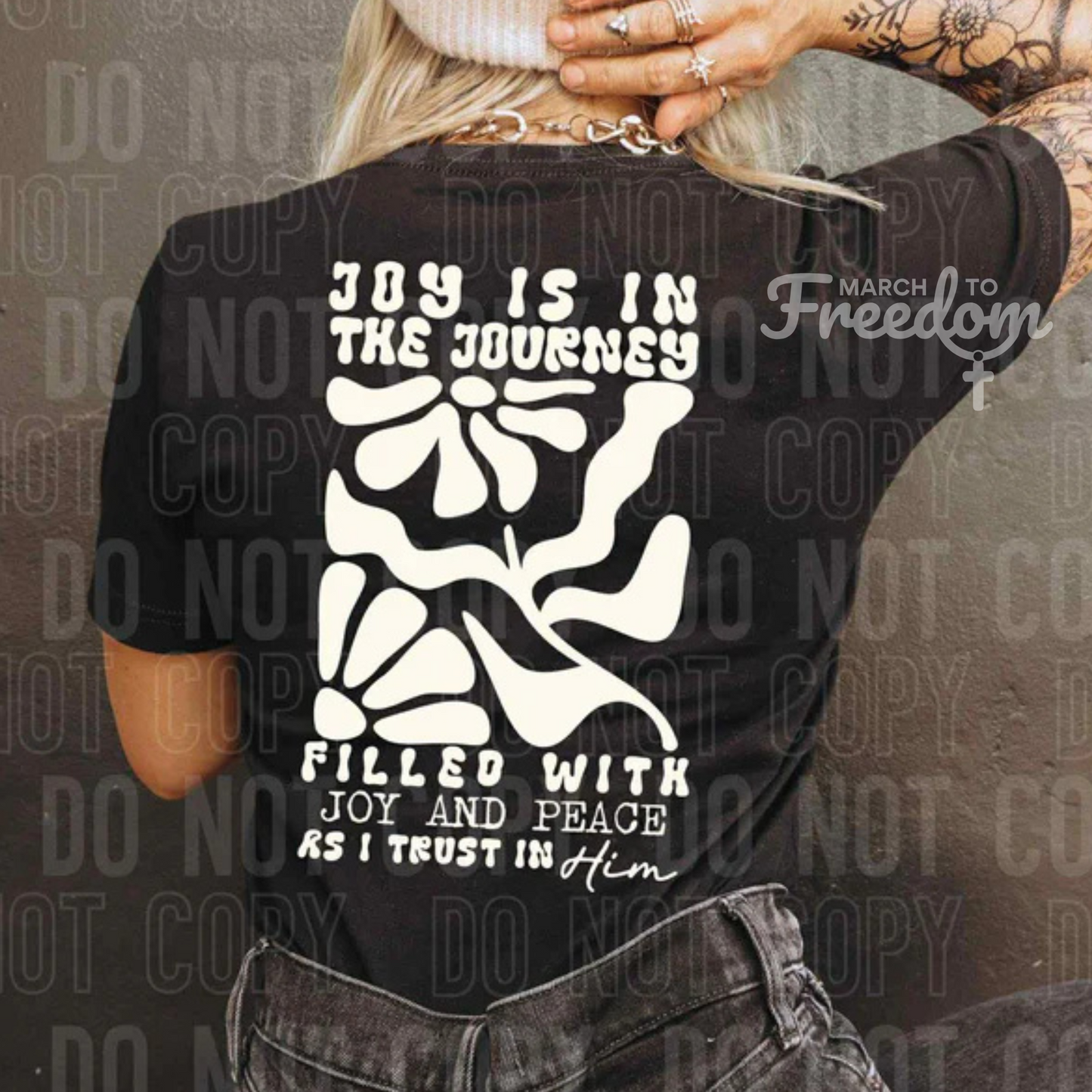 MTF227 - Joy is in the Journey Filled with Joy and Peace as I trust in Him