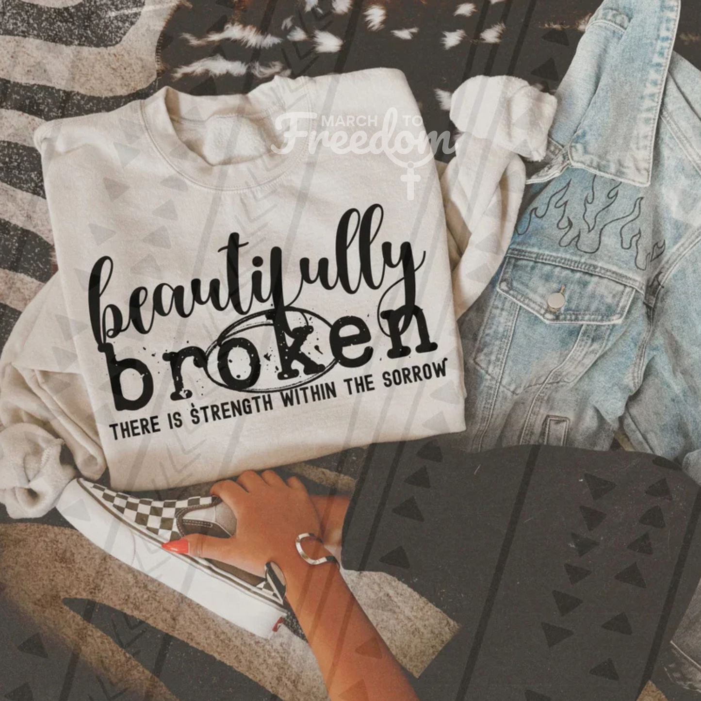 MTF239 - Beautifully Broken There is Strength within the Sorrow
