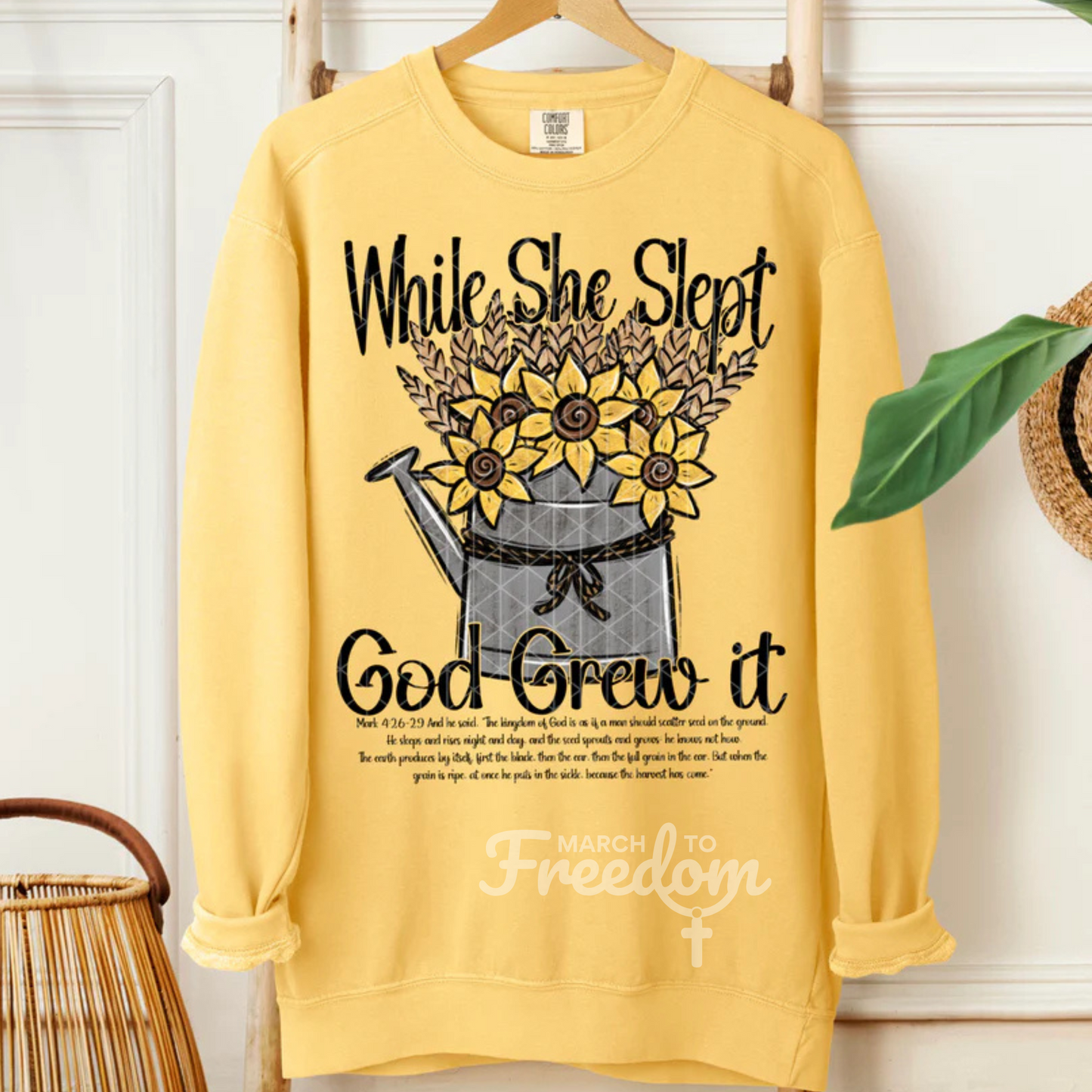 MTF241 - While She Slept God Grew It