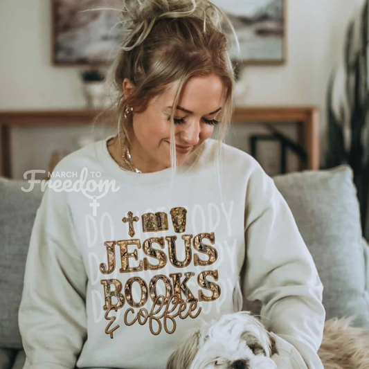 MTF312 - Jesus books & Coffee Camo